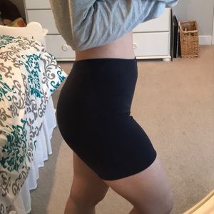 2 Biker shorts (navy & black)